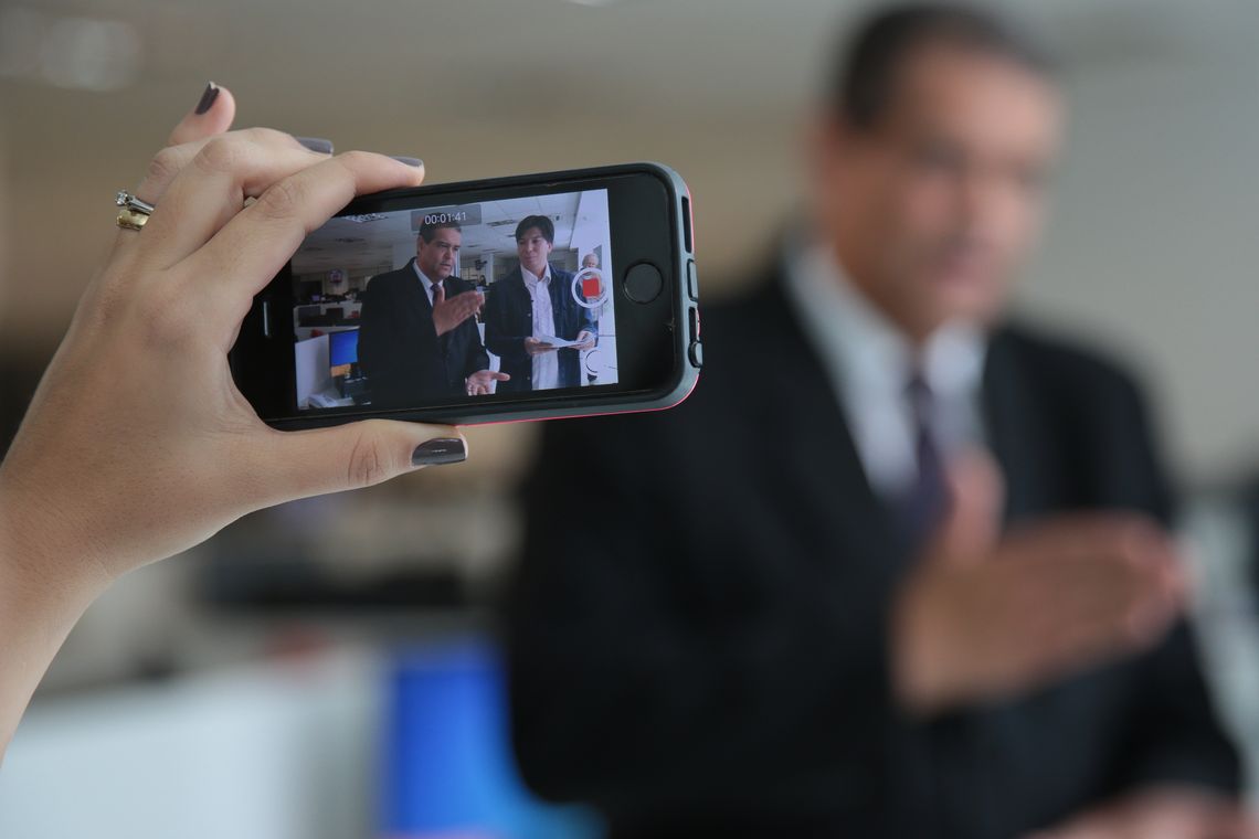 Marcello Casal jr/Agência Brasil Brasília- Entrevista com o Superintendente Nacional em exercício do FGTS da Caixa, Henrique José Santana, sobre saque do fundo (Marcello Casal Jr/Agência Brasil)