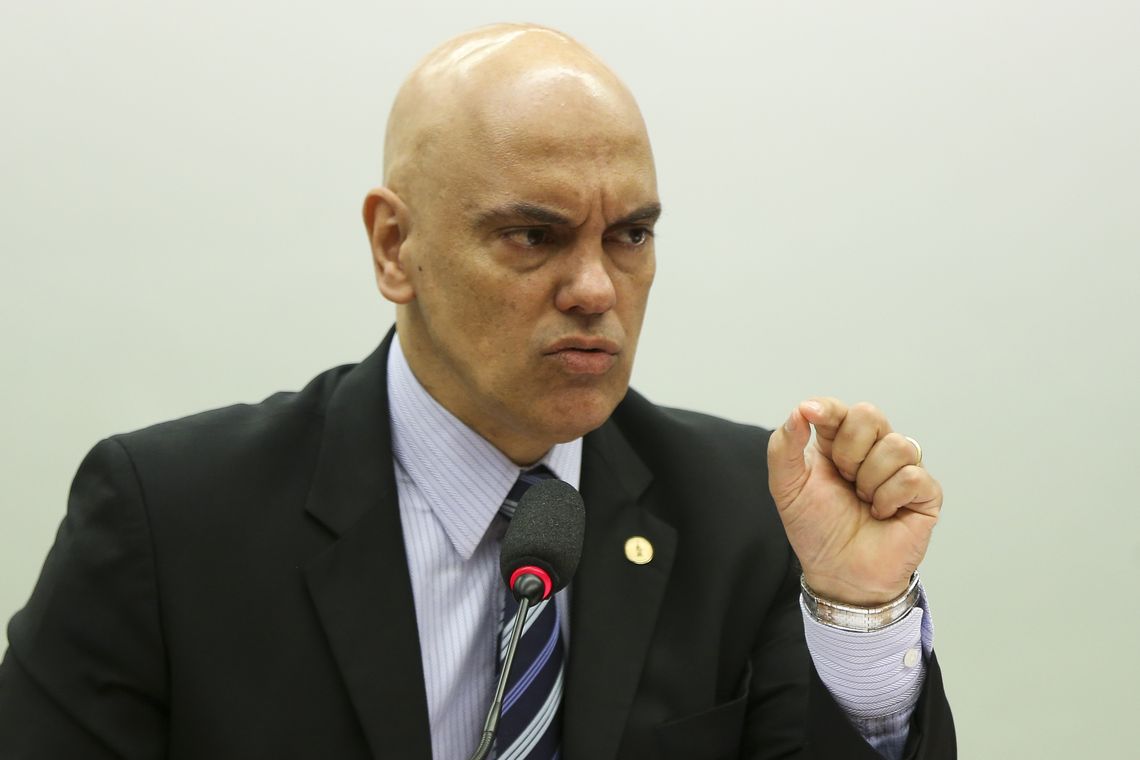 Marcelo Camargo/Agência Brasil Brasília - O ministro do Supremo Tribunal Federal Alexandre de Moraes durante audiência pública na Câmara sobre o projeto do Código de Processo Penal (Marcelo Camargo/Agência Brasil)