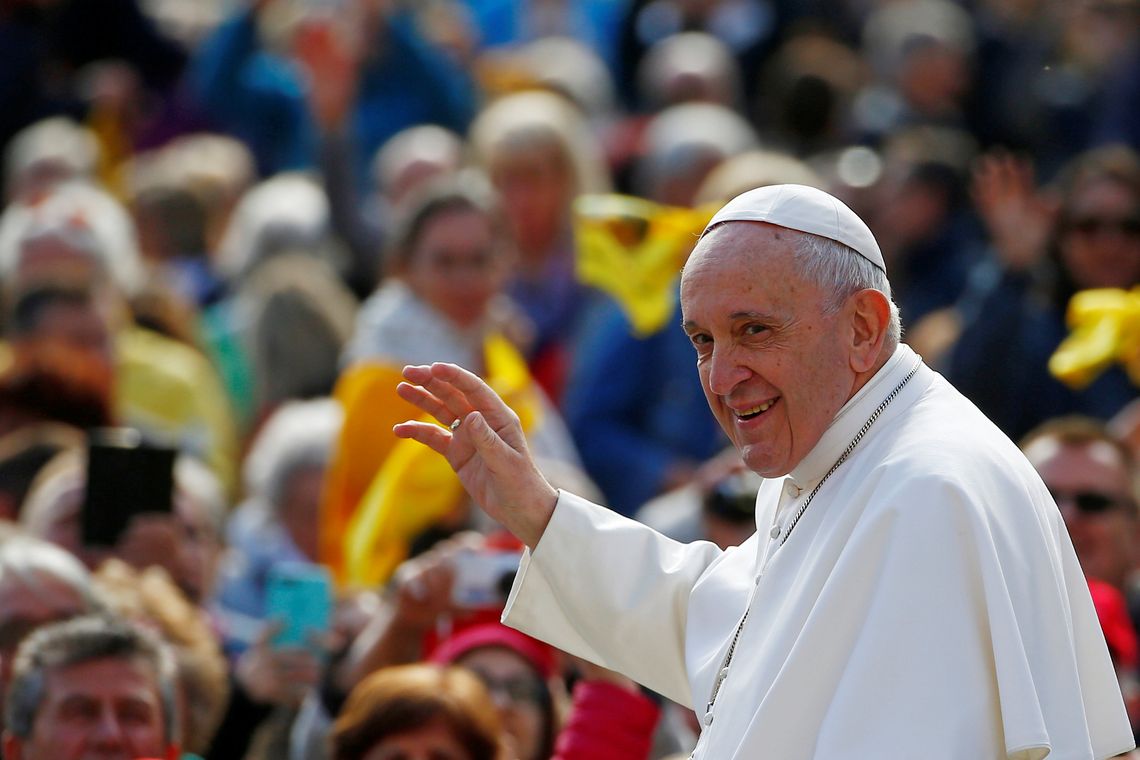 Papa Francisco fala no Vaticano