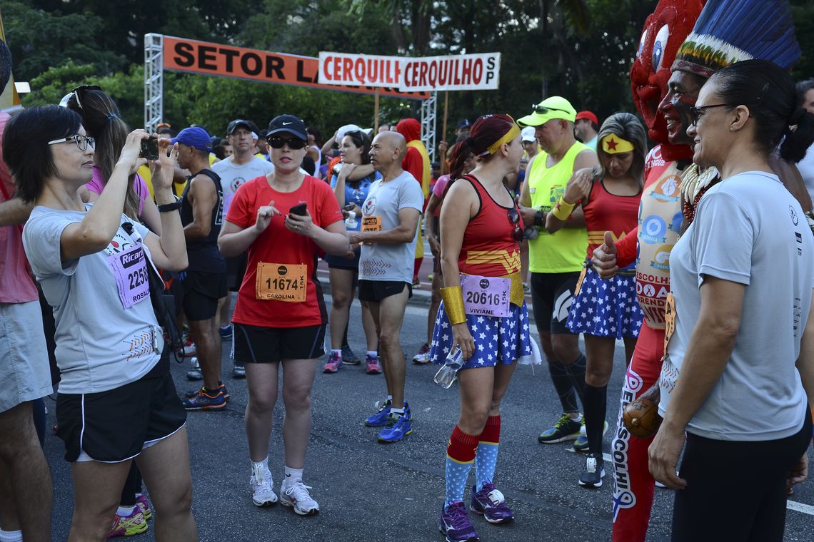 Rovena Rosa/Agência Brasil São Paulo - 92ª Corrida Internacional de São Silvestre, na Avenida Paulista, região central.(Rovena Rosa/Agência Brasil)