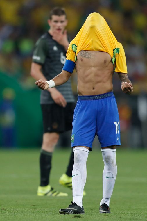 Fernando Frazão/Agência Brasil Rio de Janeiro - A seleção brasileira de futebol enfrenta a Alemanha, no Maracanã, em busca da medalha de ouro nas Olimpíadas Rio 2016 (Fernando Frazão/Agência Brasil)