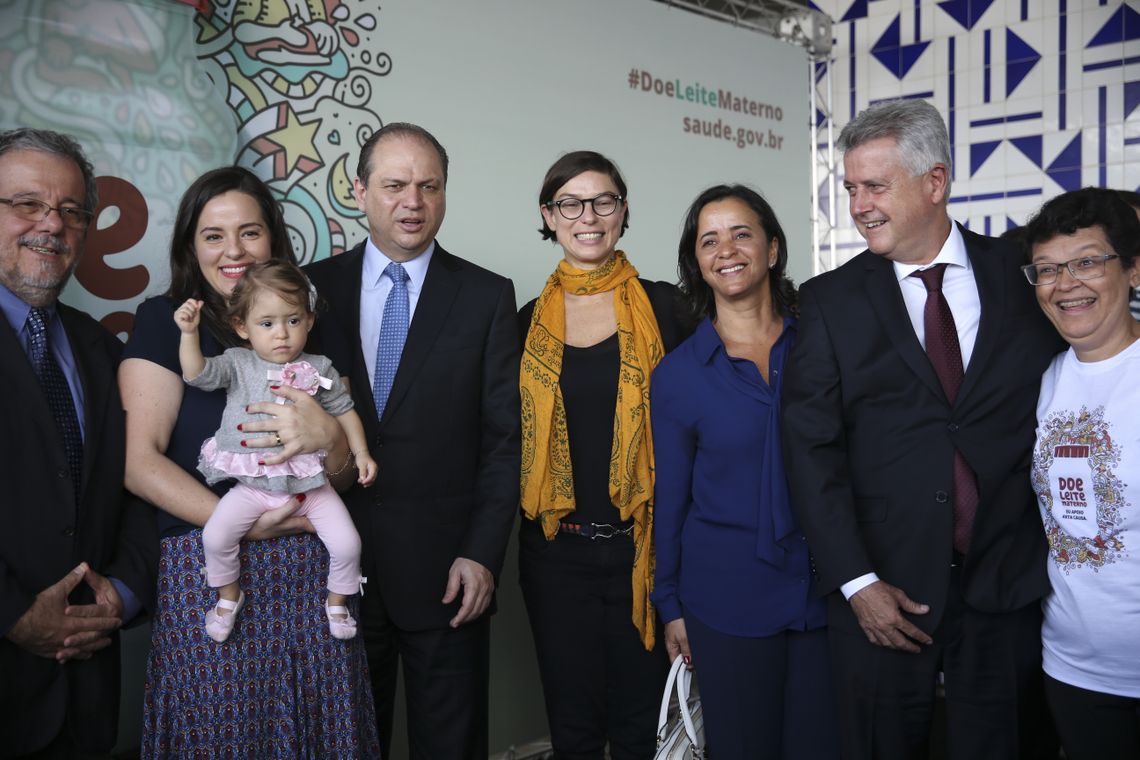 José Cruz/Agência Brasil Brasília - O Ministério da Saúde e a Rede Brasileira de Bancos de Leite Humano lançam a campanha Doe Leite Materno (José Cruz/Agência Brasil)