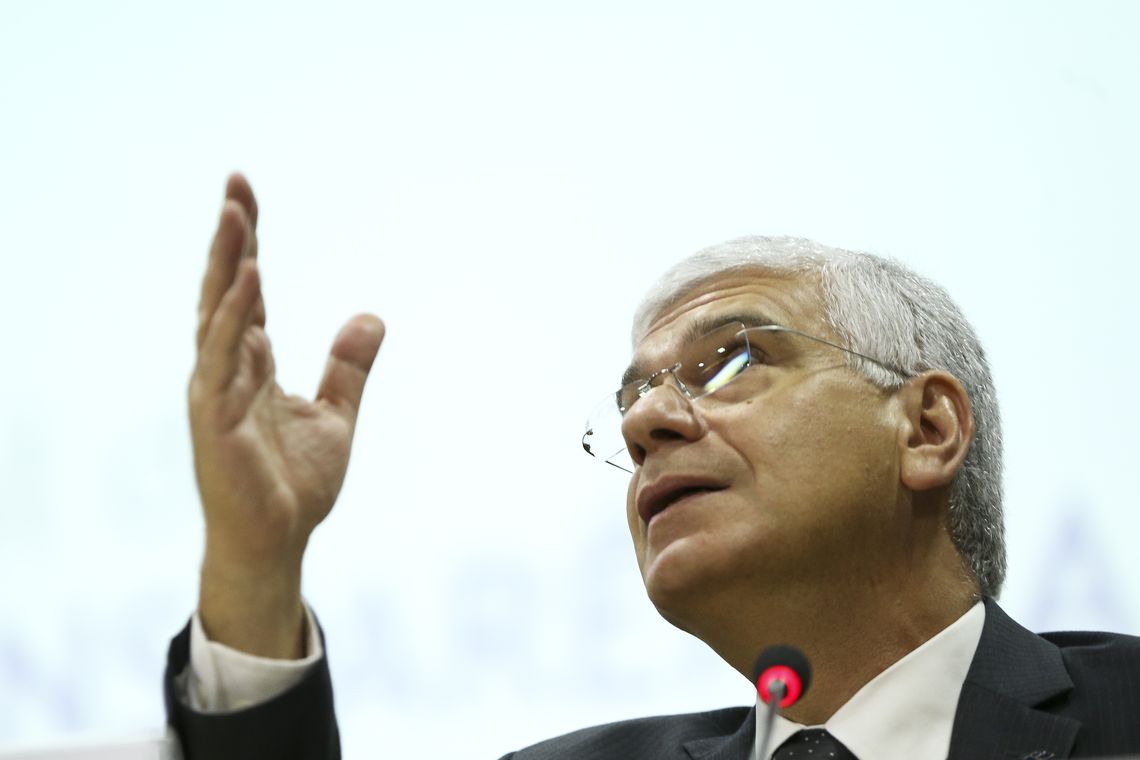 Marcelo Camargo/Agência Brasil O secretário da Receita Federal, Jorge Rachid, durante o lançamento do novo Portal da Transparência do governo federal.