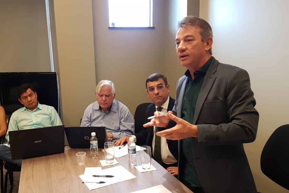 Marcos Marques/Governo de Roraima Reunião intervenção em Roraima