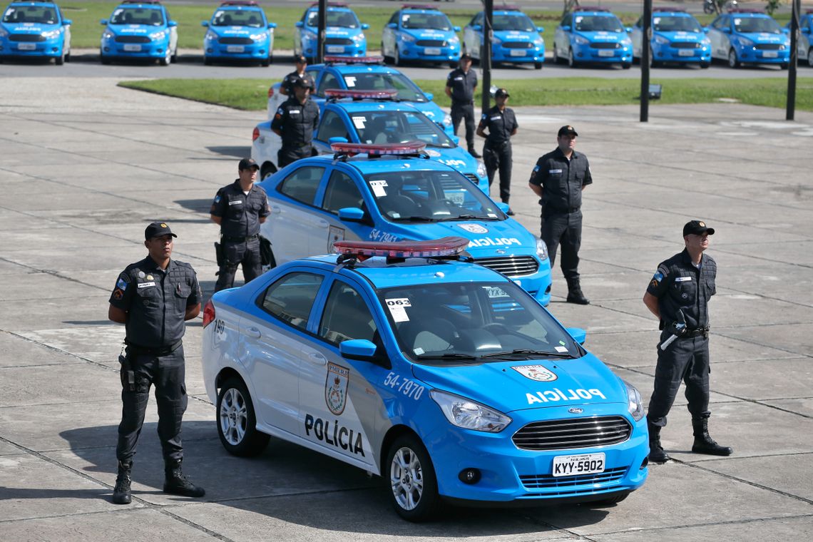 Tânia Rêgo/Agência Brasil Polícia Militar do Rio de Janeiro recebe 265 novas viaturas.