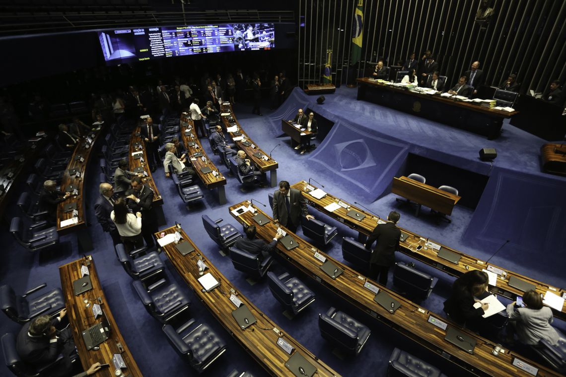 Fabio Rodrigues Pozzebom/Agência Brasil/Agência Brasil Plenário do Senado aprovou o Projeto de Resolução (PRS) 42/2018, que autoriza o município de Caucaia (CE) a contratar operação de crédito externo.