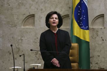 O Supremo Tribunal Federal  realiza sessão solene de abertura do Ano Judiciário de 2019. Na foto, a Procuradora Geral da República, Raquel Dodge.