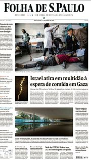 Capa do Jornal Folha de S. Paulo Edição 2024-03-01