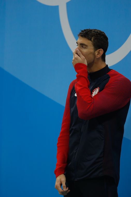 Fernando Frazão/Agência Brasil Rio de Janeiro - Michael Phelps, dos Estados Unidos, ganha sua 20ª medalha de ouro olímpica, nos 200m nado borboleta, nos Jogos Rio 2016. (Fernando Frazão/Agência Brasil)
