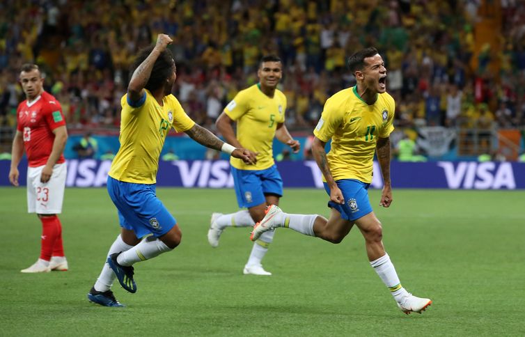 2018 06 17t182325z 909638291 rc13e6da1590 rtrmadp 3 soccer worldcup bra swi - Brasil joga mal e empata em estreia na Copa da Rússia