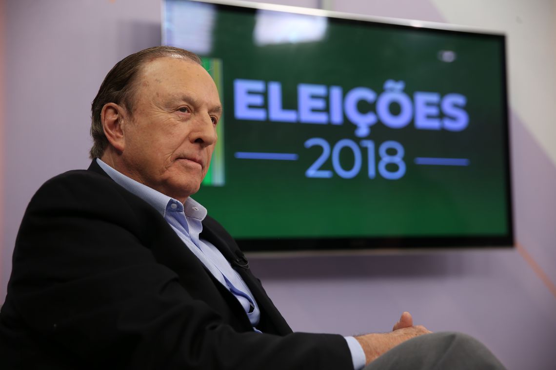 Marcello Casal jr/Agência Brasil A Empresa Brasil de Comunicação (EBC) entrevista o candidato à Presidência da República pelo DC, José Maria Eymael. Ele é o oitavo a participar da série de entrevistas da EBC com presidenciáveis.