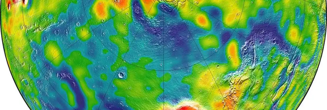 Mapa de Marte, Marte