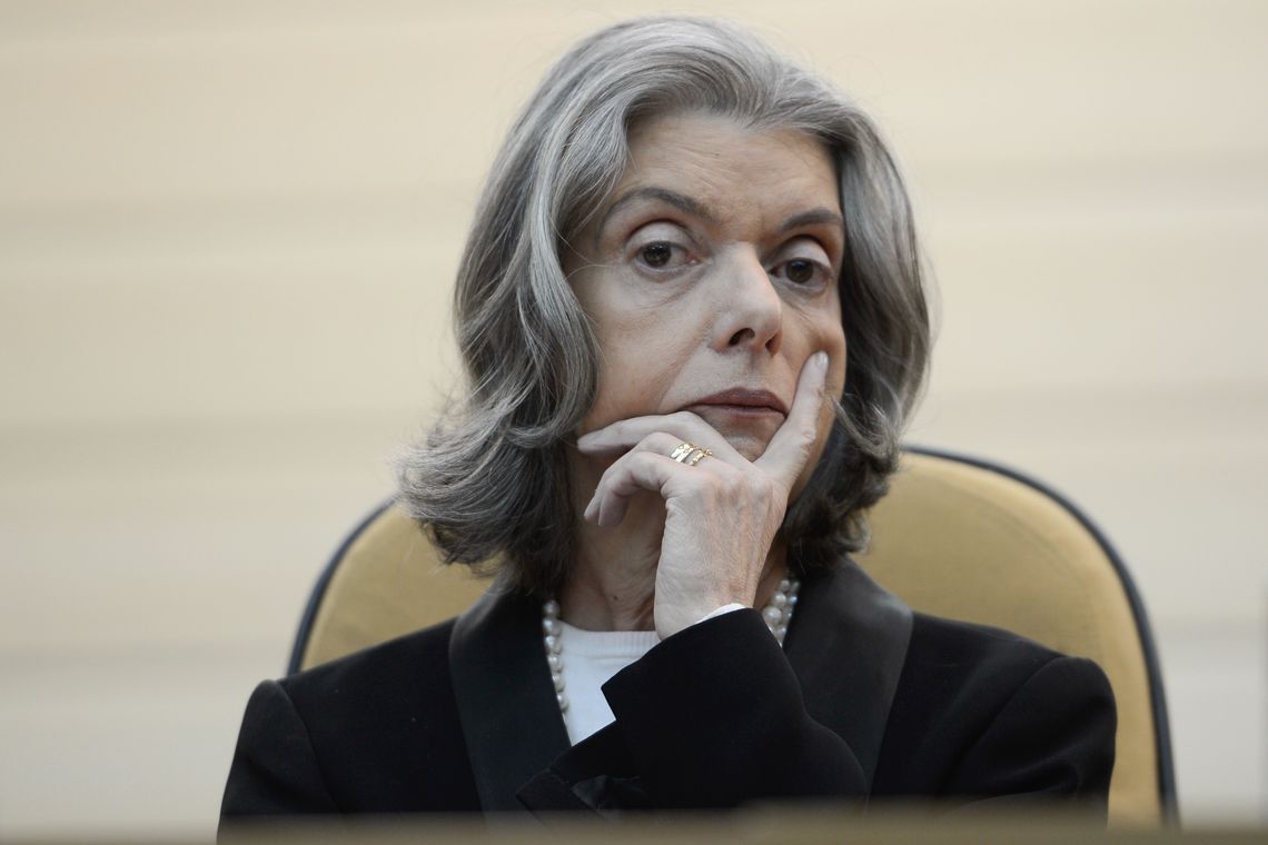Tânia Rêgo/Agência Brasil Rio de Janeiro - A presidente do Supremo Tribunal Federal (STF), Cármen Lúcia, faz conferência sobre o tema: Brasil para a Paz, no Tribunal de Justiça do Rio (Tânia Rêgo/Agência Brasil)