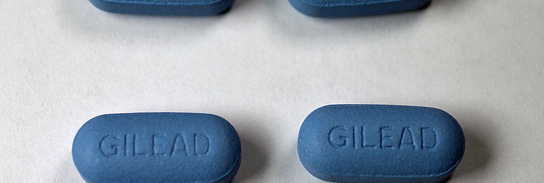 Pílulas do Truvada, medicamento utilizado na prevenção do HIV Pílulas do Truvada, medicamento utilizado na prevenção do HIV