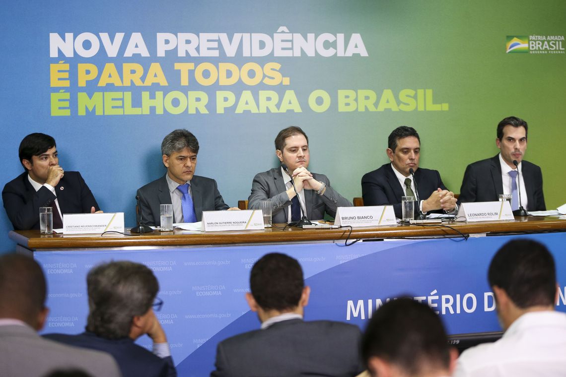 Técnicos do Ministério da Economia. Foto: Marcelo Camargo/Agência Brasil