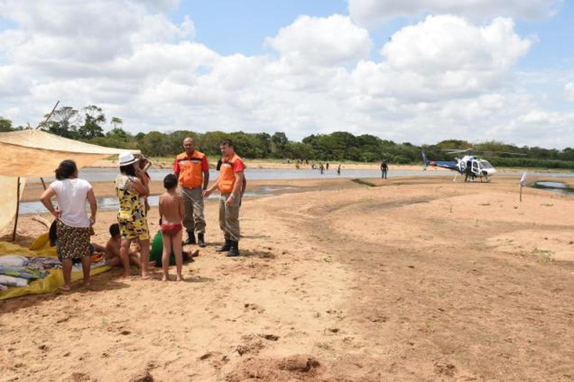 Fred Loureiro - Secom - ES/Divulgação Vitória (ES) - Ribeirinhos do município de Colatina estão sendo notificados sobre os perigos da onda de lama decorrente do rompimento das barragens de rejeitos em Mariana (MG) (Fred Loureiro - Secom - ES/Divulgação)