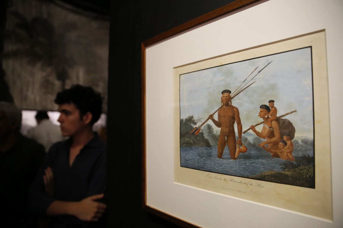 Fernando Frazão/Agência Brasil A Fundação Biblioteca Nacional (FBN) abre a exposição 1808 a 1818, A construção do reino do Brasil, dando início às comemorações dos 200 anos da Independência do Brasil.