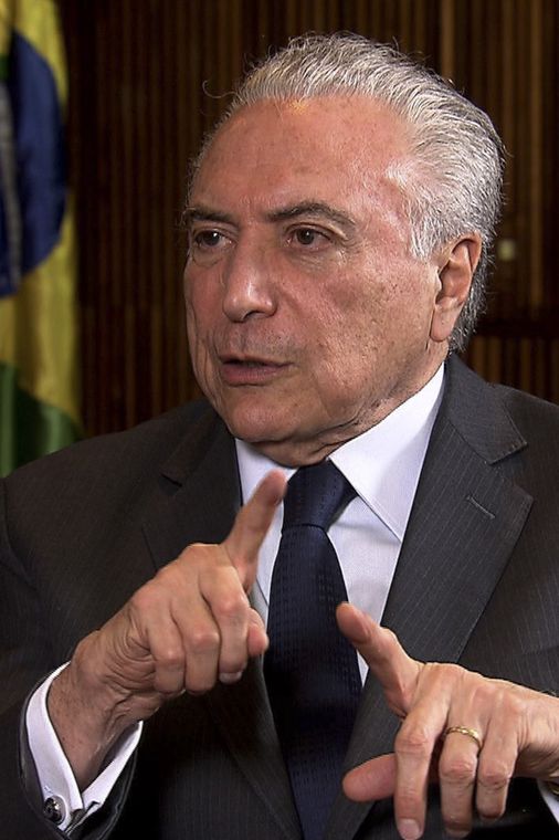 TV Brasil O presidente Michel Temer concede entrevista à jornalista Roseann Kennedy, da TV Brasil.