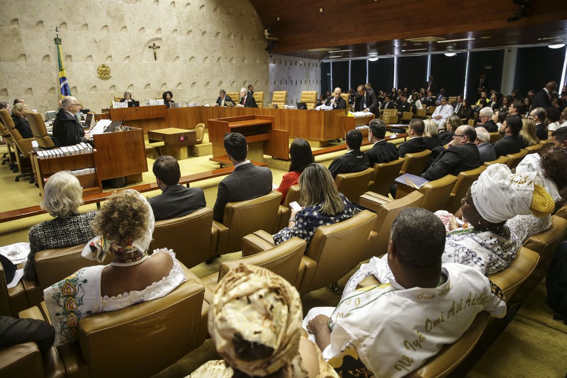 Antonio Cruz/Agência Brasil O Supremo Tribunal Federal julga a legalidade ou não da prática de sacrifícios animais em cultos religiosos.
