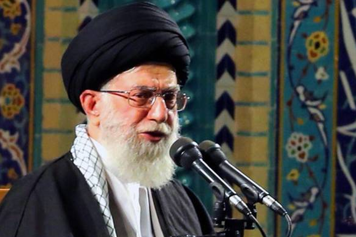 líder supremo do Irã, Ali Khamenei (Agência Ansa/Direitos Reservados)