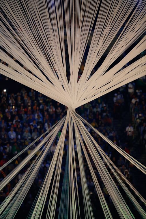Fernando Frazão/Agência Brasil Rio de Janeiro - Cerimônia de abertura dos Jogos Olímpicos Rio 2016 no Estádio do Maracanã. (Fernando Frazão/Agência Brasil)