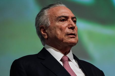 O presidente Michel Temer participa da cerimônia de abertura da APAS Show 2018, em São Paulo./Marcos Corrêa/PR O presidente Michel Temer participa da cerimônia de abertura da APAS Show 2018, em São Paulo.