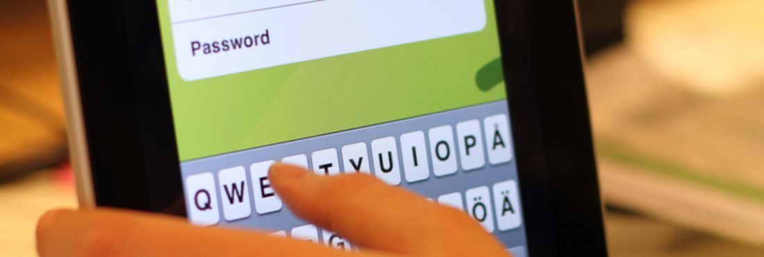 Senha Fraca Combinação como “abc123” permite acesso fácil aos dados