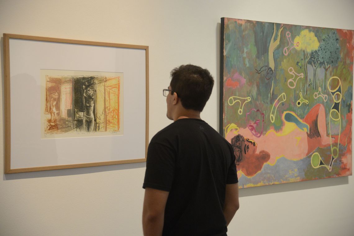 Fernando Frazão/Agência Brasil Rio de Janeiro - Obras da Exposição: O Espaço da Arte, inaugurada pela comemoração dos 81 anos do Museu Nacional de Belas Artes (Fernando Frazão/Agência Brasil)