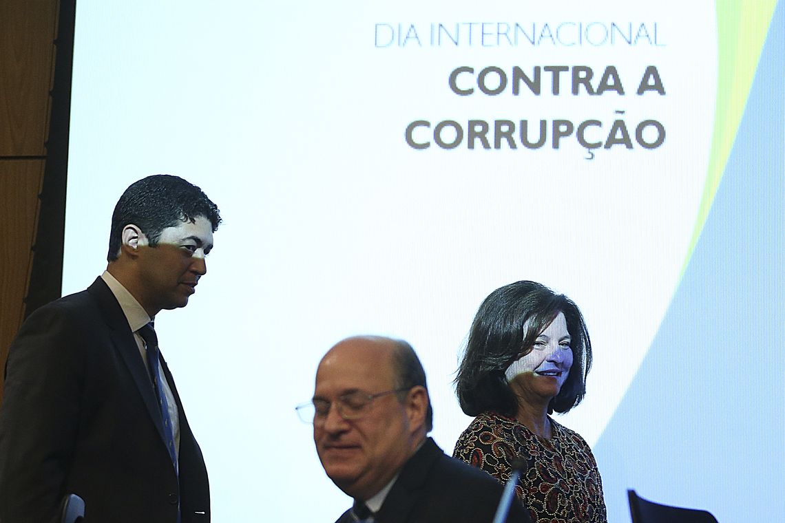 José Cruz/Agência Brasil Brasília - O Ministério da Transparência e Controladoria-Geral da União promove evento em comemoração ao Dia Internacional Contra a Corrupção (José Cruz/Agência Brasil)