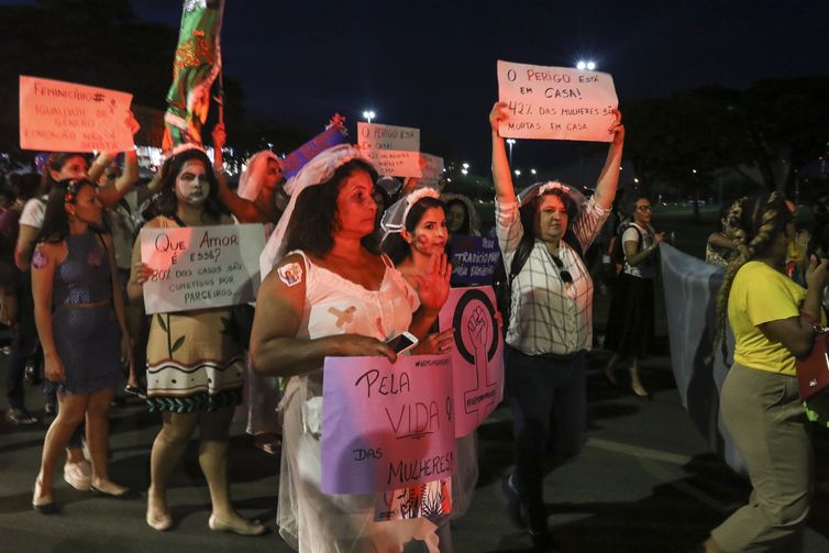 Valter Campanato/Agência Brasil Dia Internacional da Mulher em Brasília