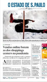 Capa do Jornal O Estado de S. Paulo Edição 2022-01-17