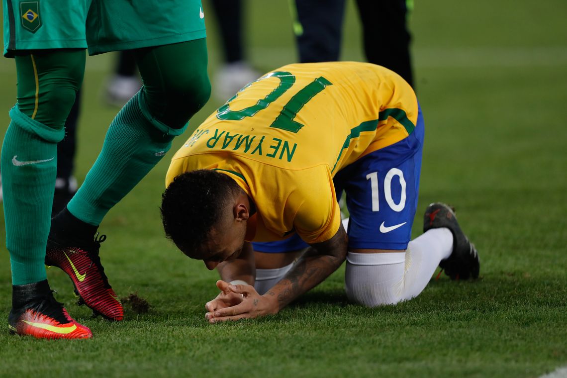 Fernando Frazão/Agência Brasil Rio de Janeiro - Brasil vence Alemanha e conquista primeiro ouro olímpico do futebol (Fernando Frazão/Agência Brasil)