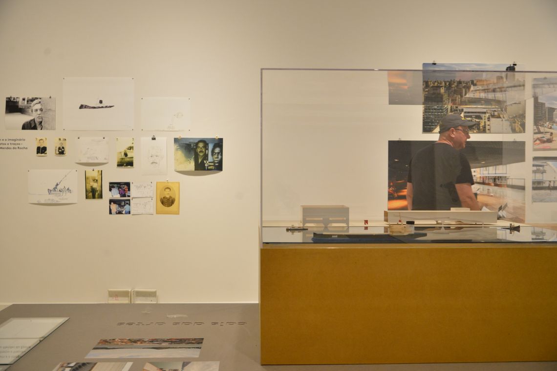 Rovena Rosa/Agência Brasil Ocupação Paulo Mendes da Rocha, exposição que marca os 90 anos de vida do arquiteto e urbanista, no Itaú Cultural, Avenida Paulista, região central de São Paulo.