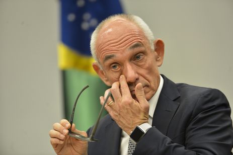 O presidente da Vale, Fábio Schvartsman, durante audiência pública da Comissão Externa da Câmara que acompanha as investigações sobre o rompimento da barragem em Brumadinho. 