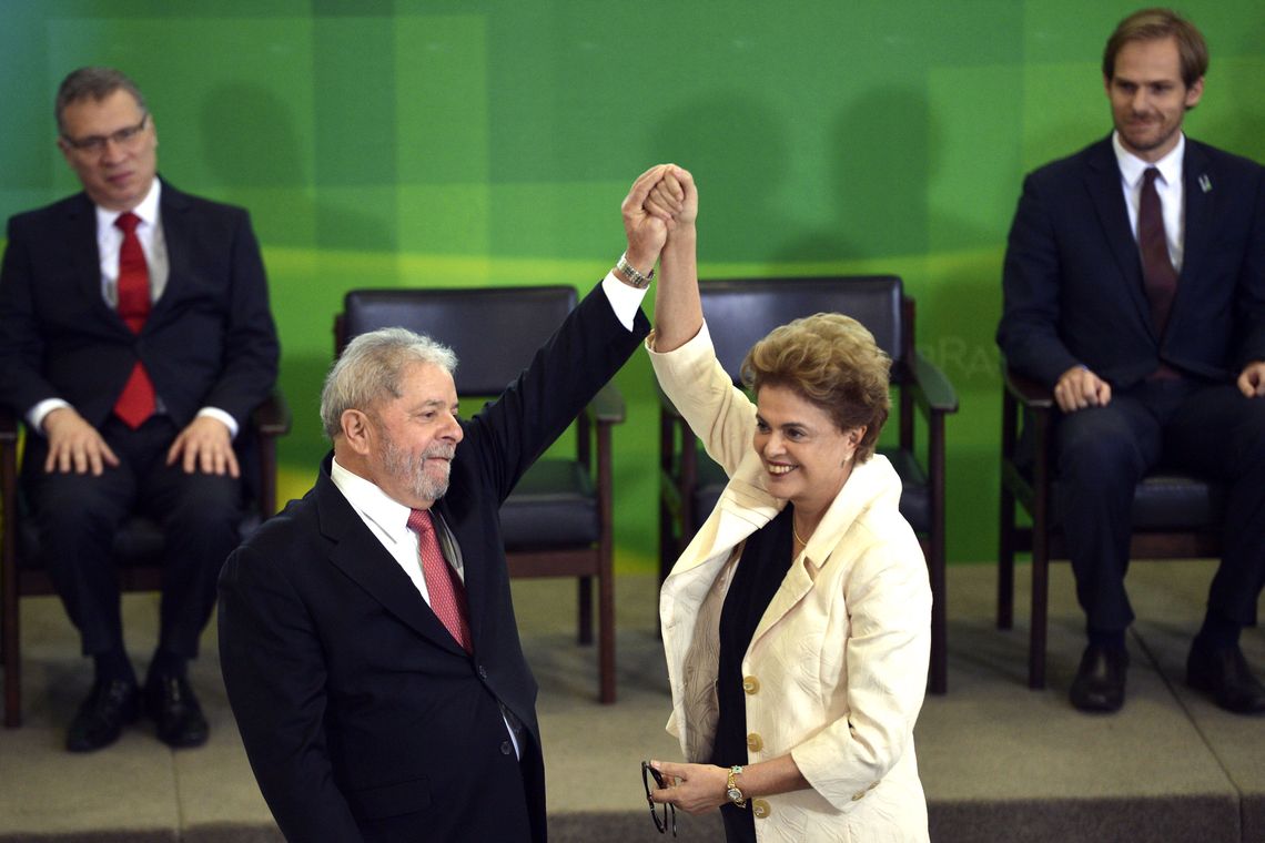 José Cruz/Agência Brasil Brasília - Presidenta Dilma Rousseff nomeia o ex-presidente Lula para a chefia da Casa Civil (Arquivo/José Cruz/Agência Brasil)