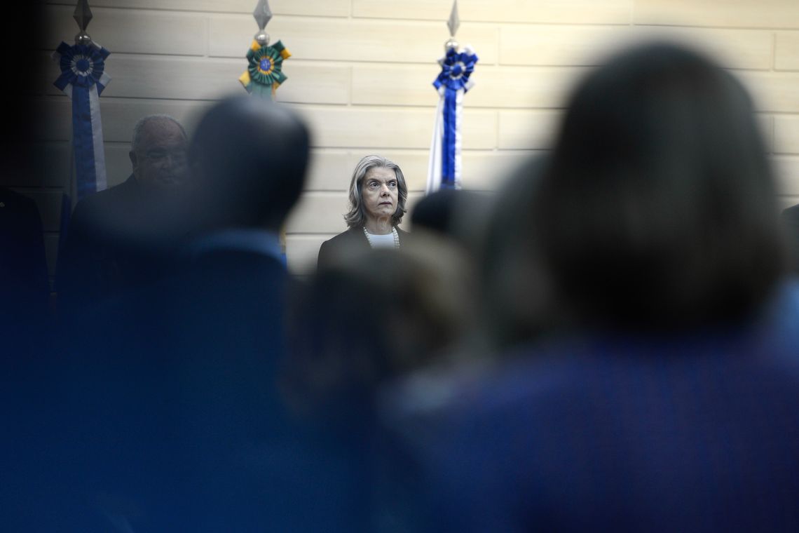 Tânia Rêgo/Agência Brasil Rio de Janeiro - A presidente do Supremo Tribunal Federal (STF), Cármen Lúcia, faz conferência sobre o tema: Brasil para a Paz, no Tribunal de Justiça do Rio (Tânia Rêgo/Agência Brasil)