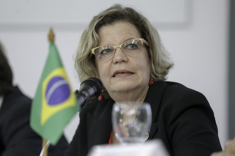 A representante da ONU Mulheres Brasil, Nadine Gasman, participa de seminário internacional sobre equidade de gênero e representação política das mulheres, na Enap.