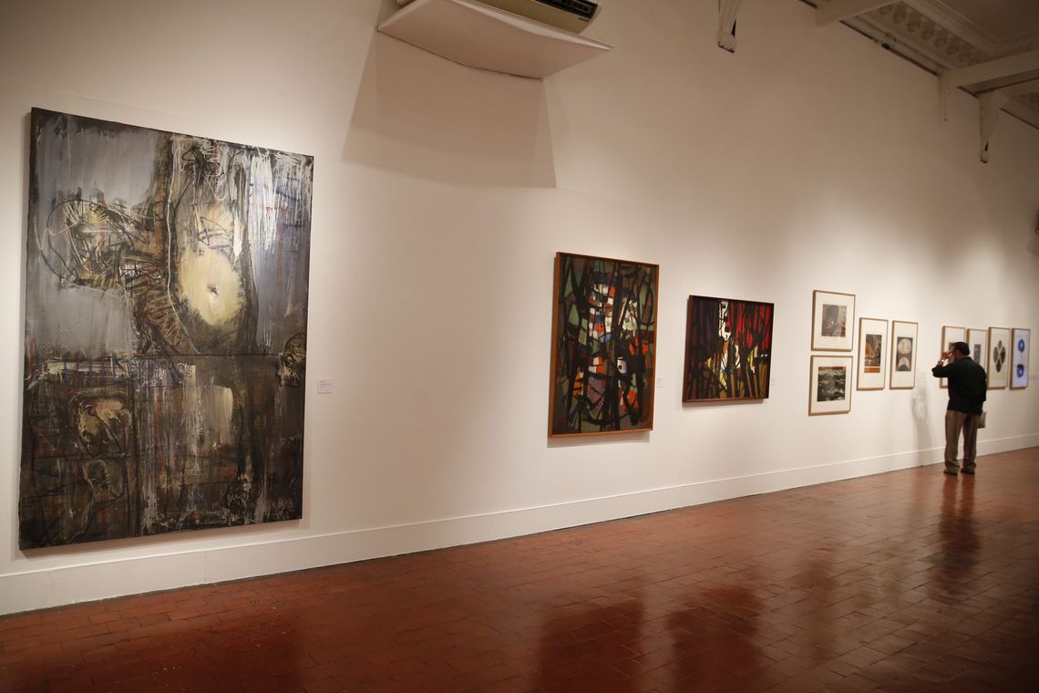 Tomaz Silva/Agência Brasil Rio de Janeiro - Exposição Diálogos Contemporâneos mostra a vivência francesa na formação de artistas brasileiros (Tomaz Silva/Agência Brasil)