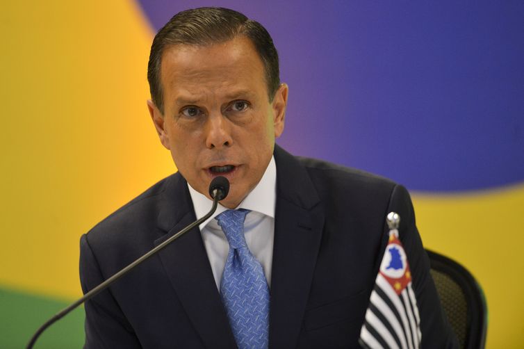 Marcelo Camargo/Agência Brasil O governador eleito João Doria (SP), durante Fórum de Governadores eleitos e reeleitos, em Brasília.