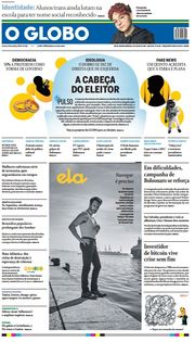 Capa do Jornal O Globo Edição 2022-07-03