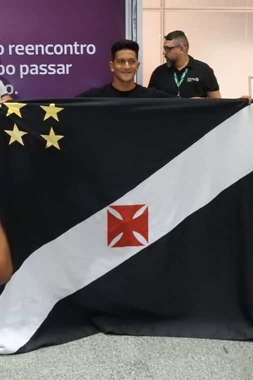 jogador argentino Germán Cano, recém-contratado pelo Vasco