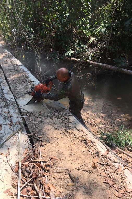 Op VERDE BRASIL/17 Operação de Garantia da Lei e da Ordem Verde Brasil sob a Coordenação da 17ª Brigada de Infantaria de Selva e com a participação de Órgãos Estaduais e Federais, para combate a incêndios em vegetação e repressão a delitos ambientais