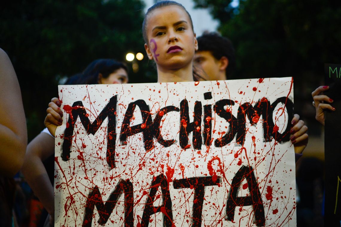 Tomaz Silva/Agência Brasil Rio de Janeiro - Mulheres fazem ato contra cultura do estupro, na Igreja da Candelária, centro da cidade (Tomaz Silva/Agência Brasil)