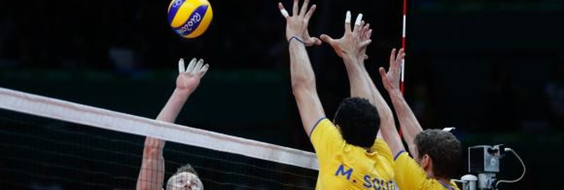 Brasil vence Itália no vôlei Brasil vence Itália no vôlei
