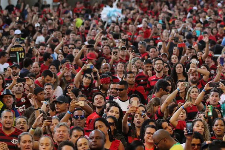 Fan Fest do Jogo Flamengo e River Plate no Estádio Nacional de Brasília
