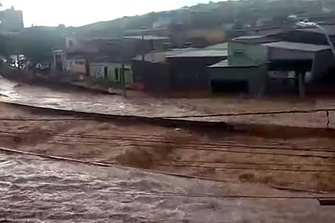 Inundação em Belo Horizonte, janeiro/2020