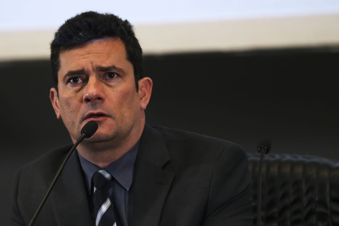O ministro da JustiÃ§a e SeguranÃ§a PÃºblica, Sergio Moro, participa da solenidade de abertura da 13Âª Jornada Lei Maria da Penha