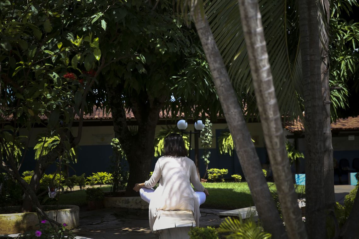 Marcelo Camargo/Agência Brasil Movimentação na Casa de Dom Inácio, onde o médium João de Deus realiza atendimentos e cirurgias espirituais.