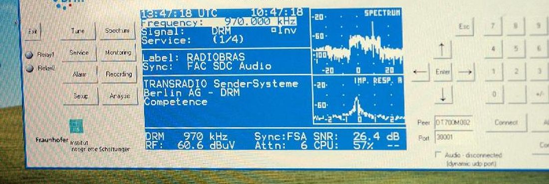 rádio digital testes rádio digital testes