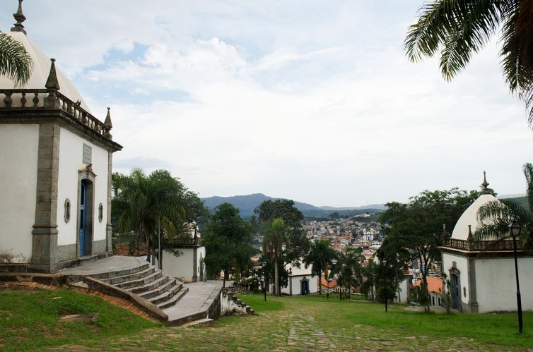 Congonhas - Santuário do Bom Jesus de Matosinhos foi construído entre 1757 e o início do século XIX (Ana Elisa/Portal EBC)